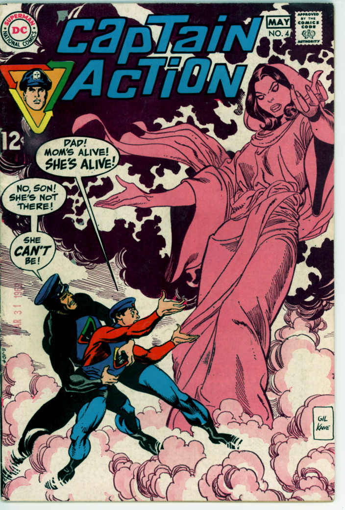 Captain Action 4 (VG+ 4.5)