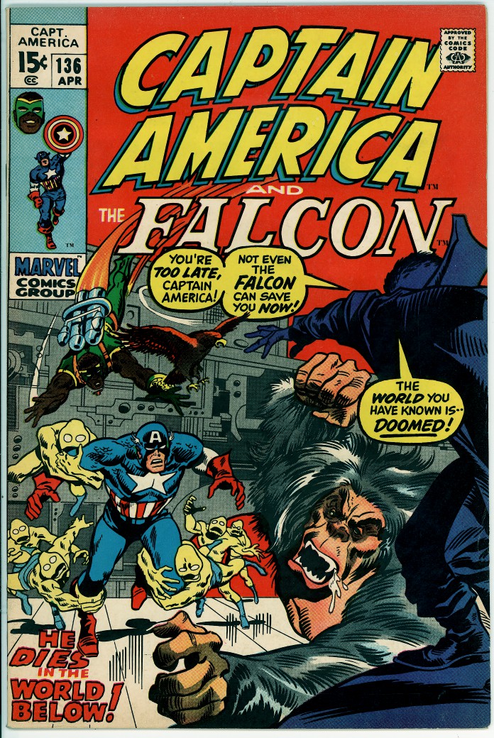 Captain America 136 (VF+ 8.5)