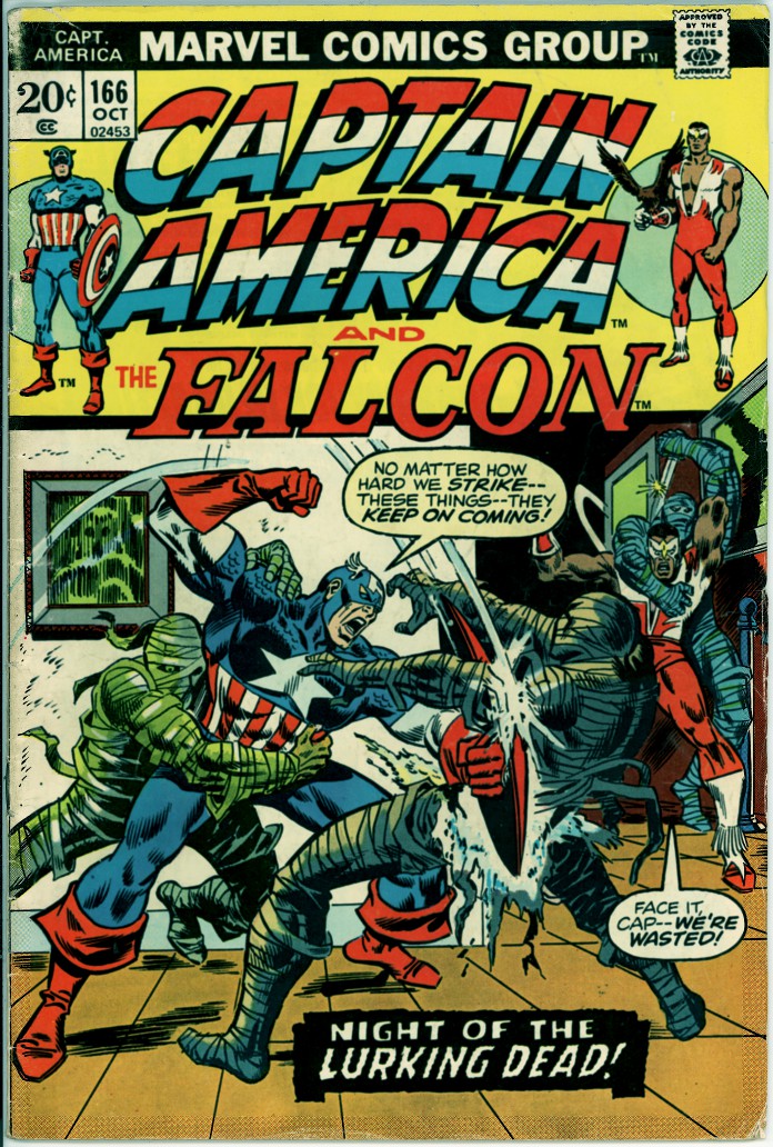 Captain America 166 (G/VG 3.0)