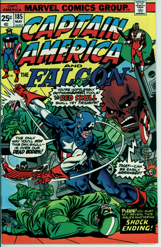 Captain America 185 (VF+ 8.5)