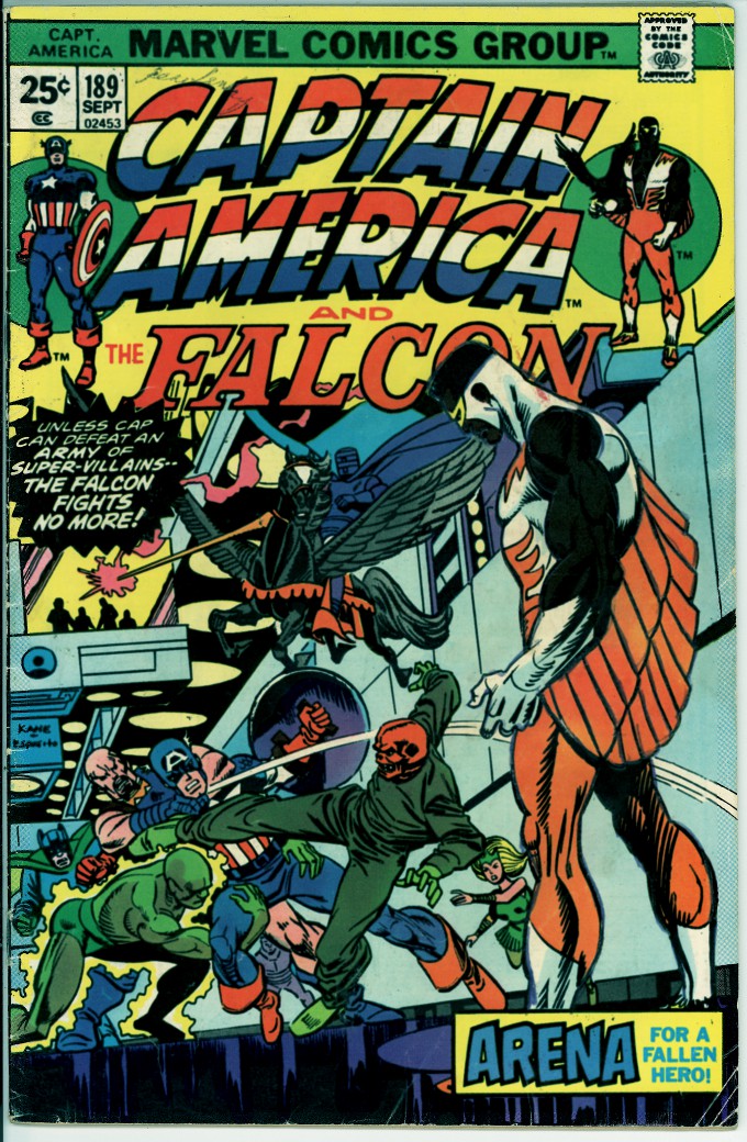 Captain America 189 (G+ 2.5)