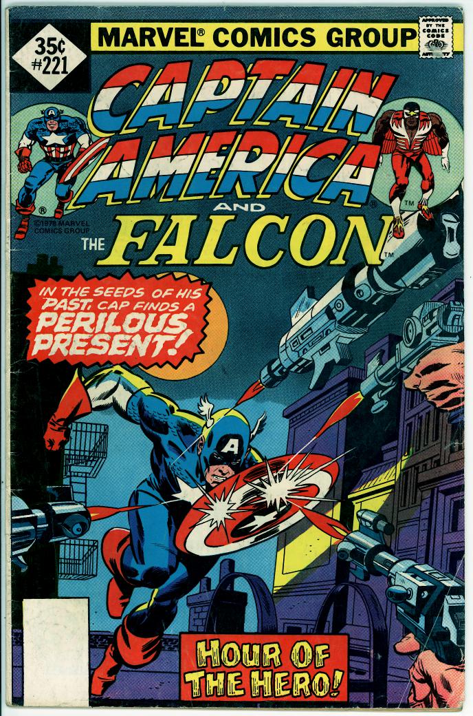 Captain America 221 (G/VG 3.0)