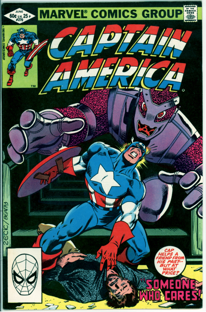 Captain America 270 (VG+ 4.5)