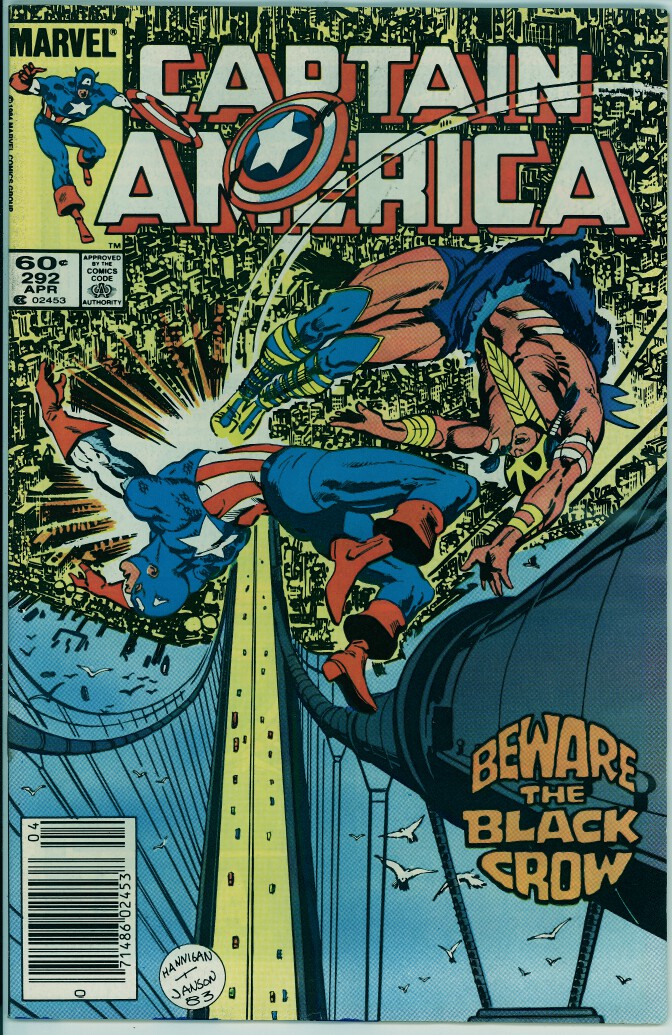 Captain America 292 (G+ 2.5)