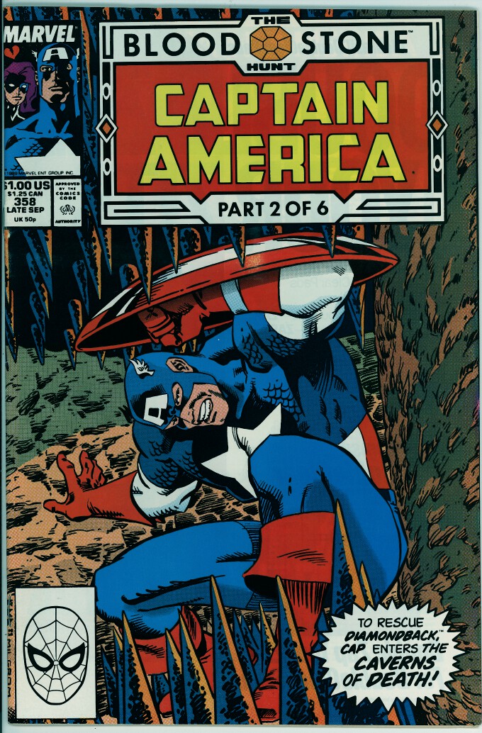 Captain America 358 (VF+ 8.5)