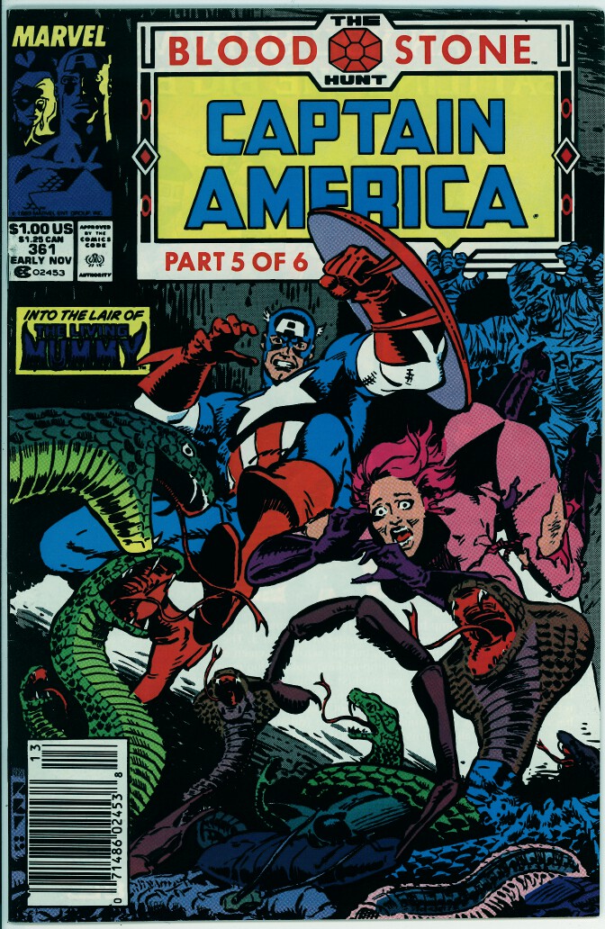 Captain America 361 (VF 8.0)