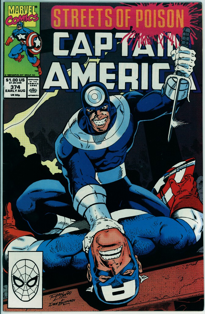 Captain America 374 (FN/VF 7.0)