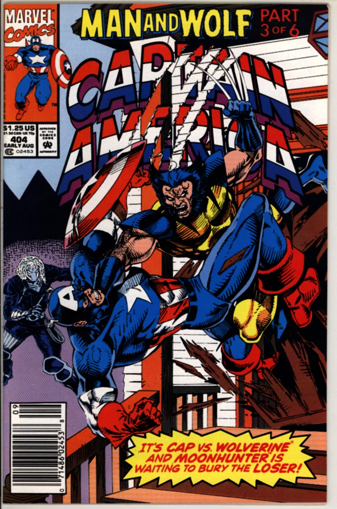 Captain America 404 (VF+ 8.5) 