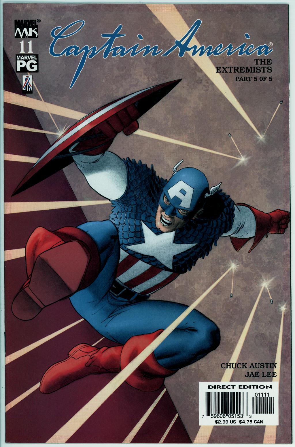 Captain America (4th series) 11 (VF+ 8.5)