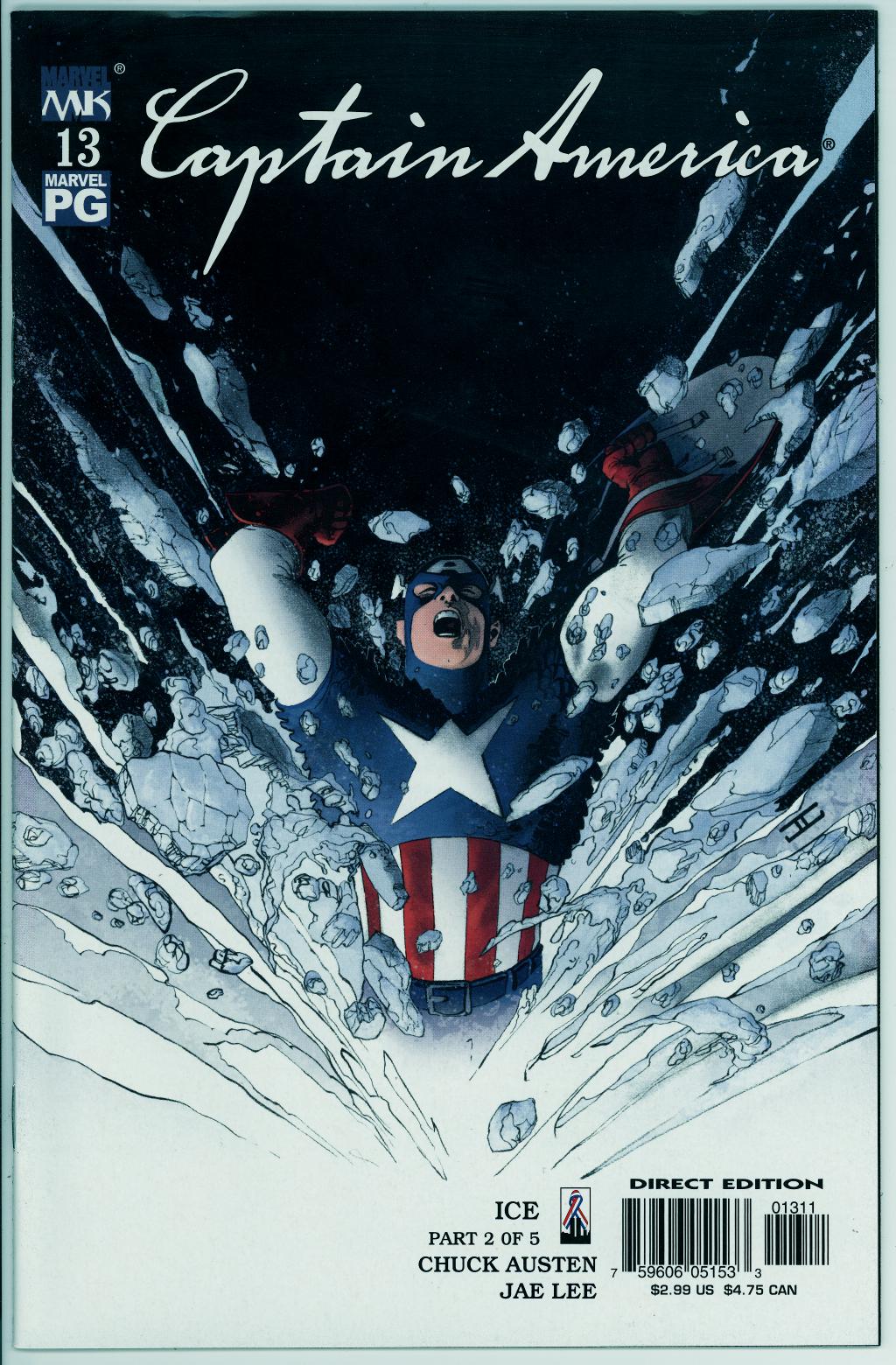 Captain America (4th series) 13 (NM- 9.2)