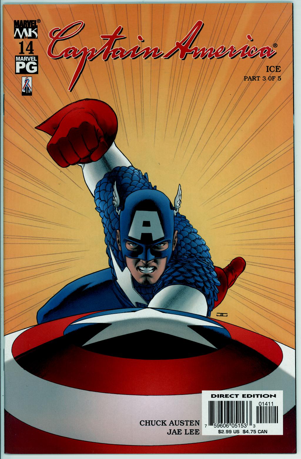 Captain America (4th series) 14 (VF+ 8.5)