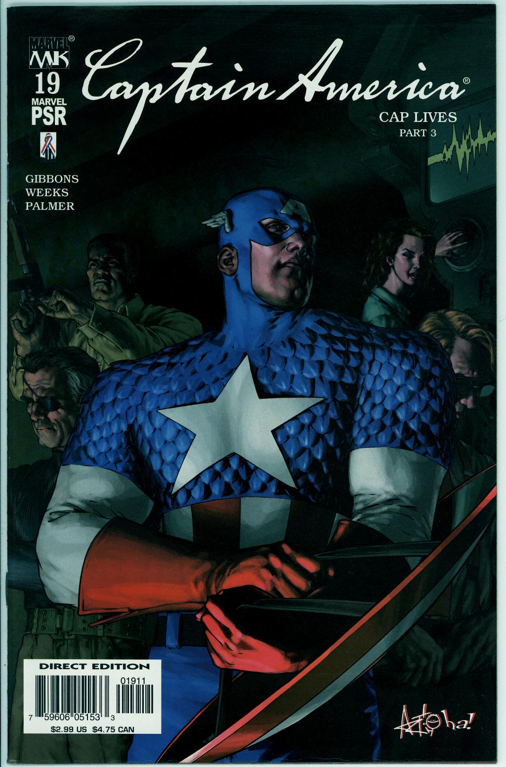 Captain America (4th series) 19 (NM- 9.2)