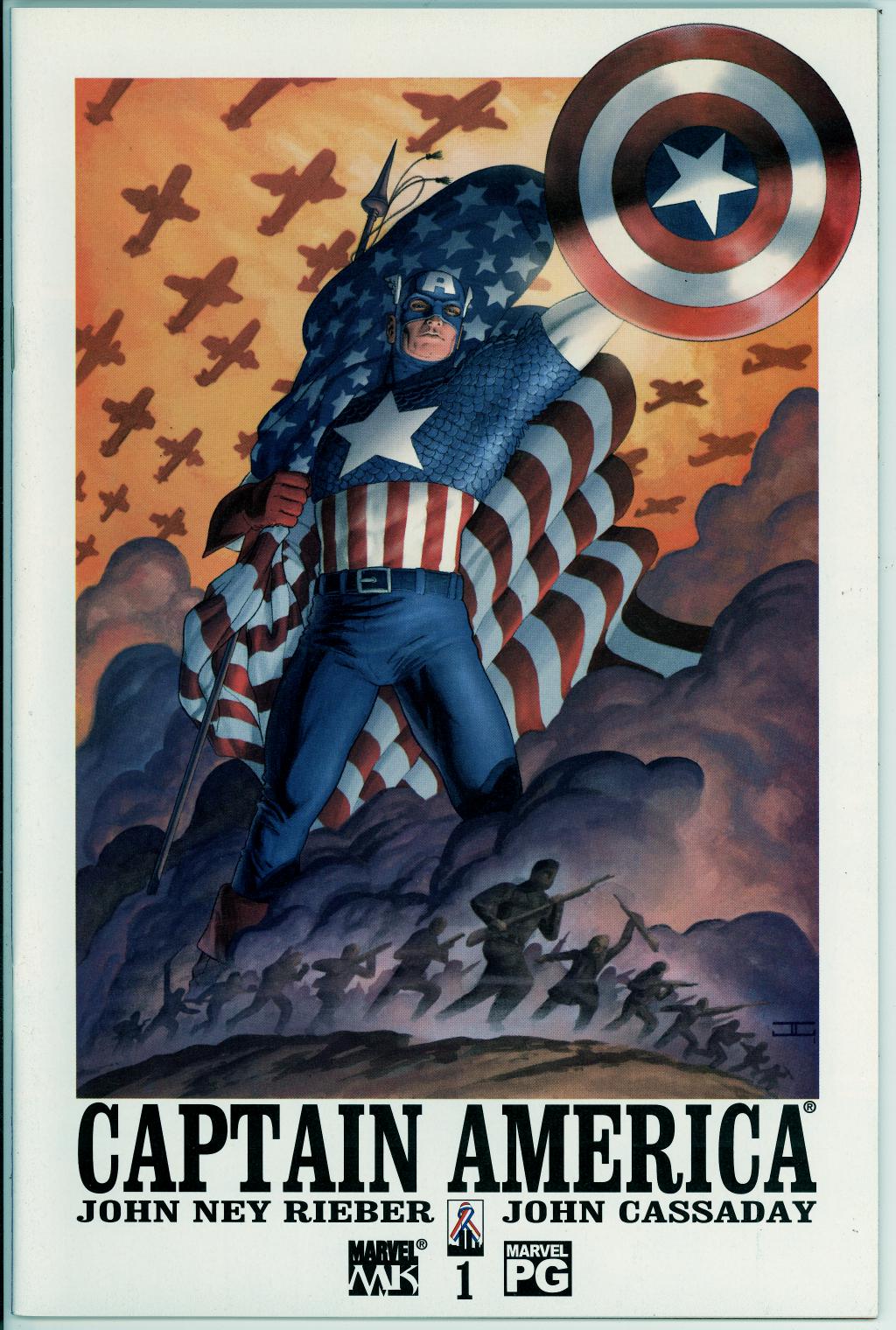 Captain America (4th series) 1 (VF+ 8.5)