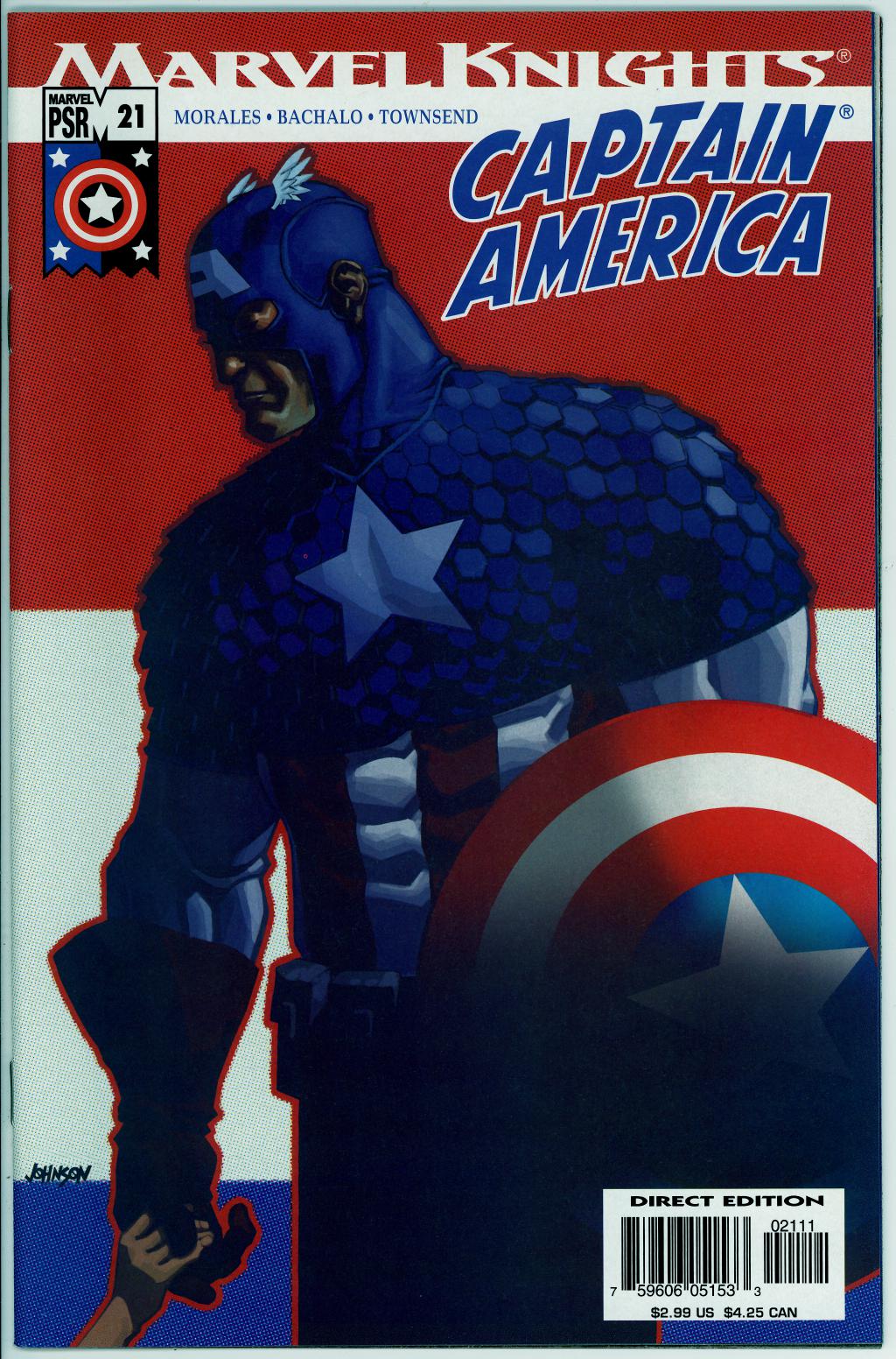 Captain America (4th series) 21 (FN/VF 7.0)