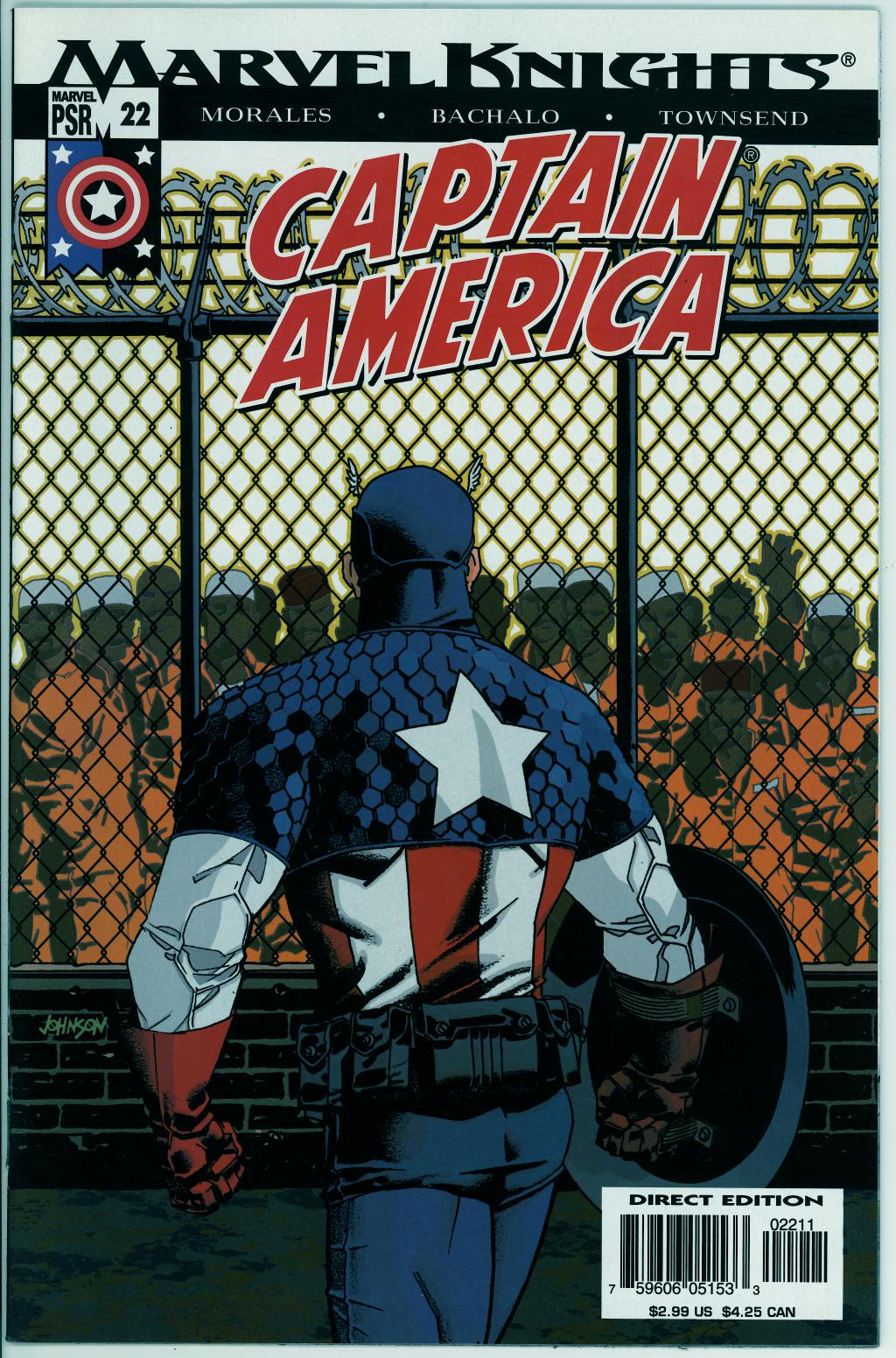 Captain America (4th series) 22 (NM- 9.2)