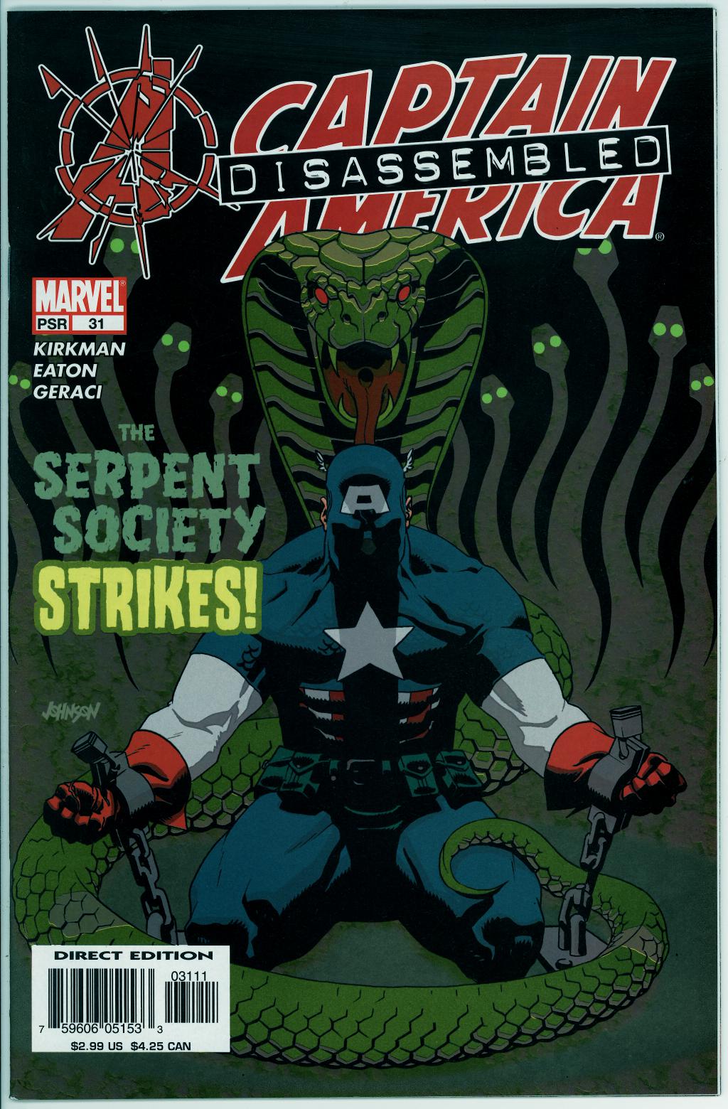 Captain America (4th series) 31 (VF/NM 9.0)