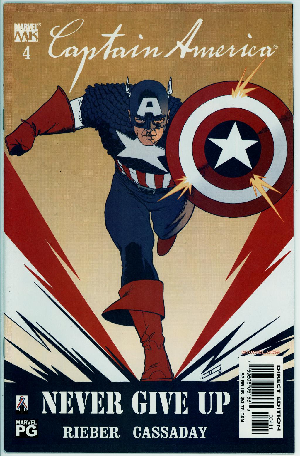 Captain America (4th series) 4 (VF+ 8.5)