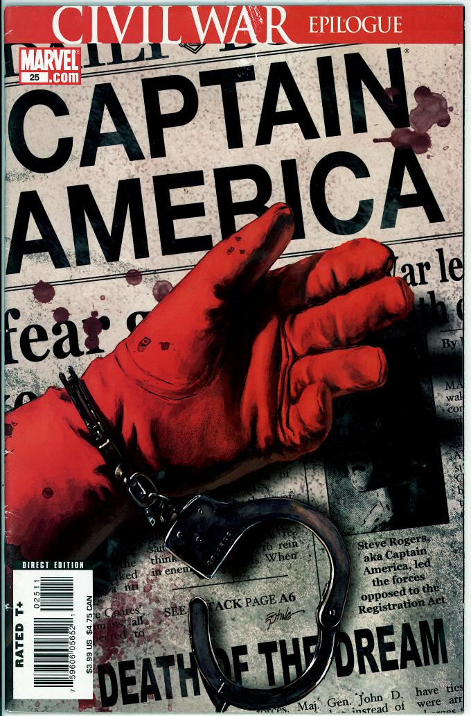 Captain America (5th series) 25 (VG+ 4.5)