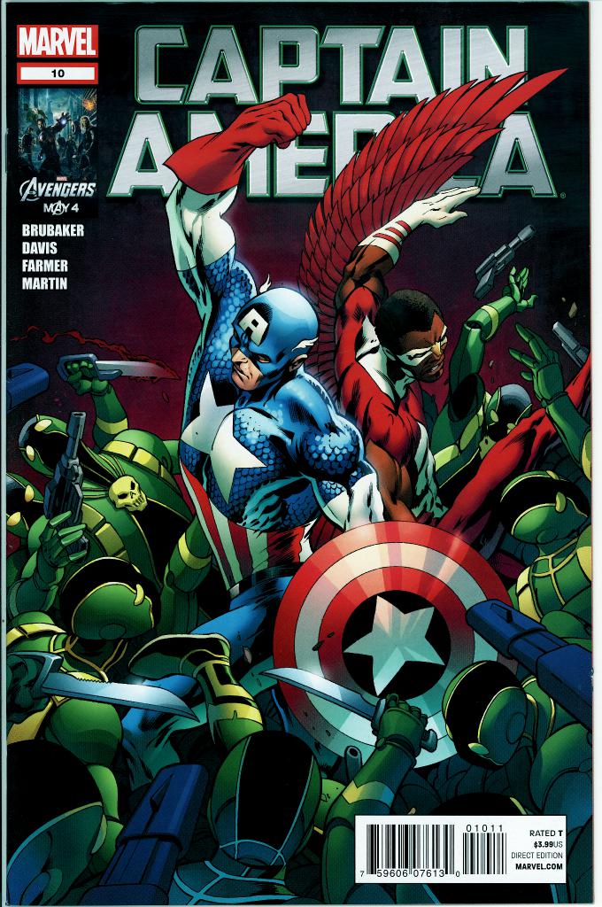 Captain America (6th series) 10 (FN/VF 7.0)