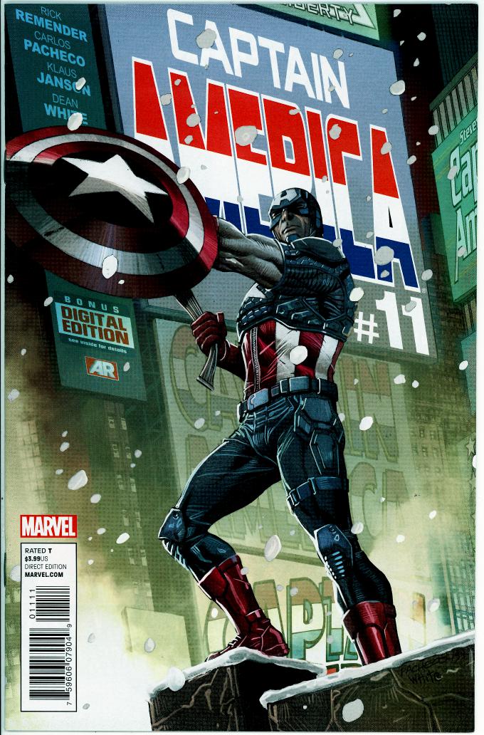 Captain America (7th series) 11 (VF+ 8.5)