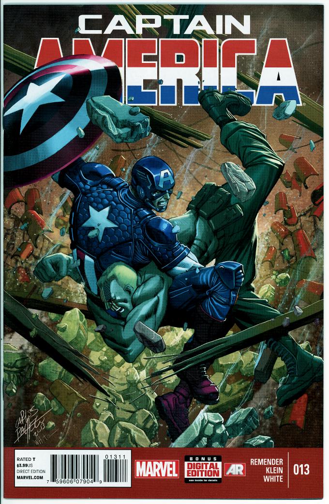 Captain America (7th series) 13 (VF- 7.5)