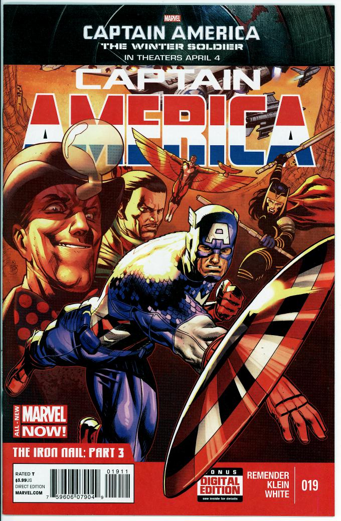 Captain America (7th series) 19 (NM- 9.2)