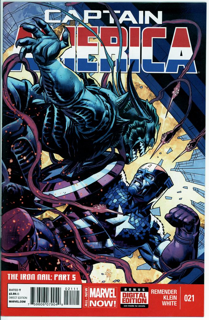 Captain America (7th series) 21 (NM- 9.2)