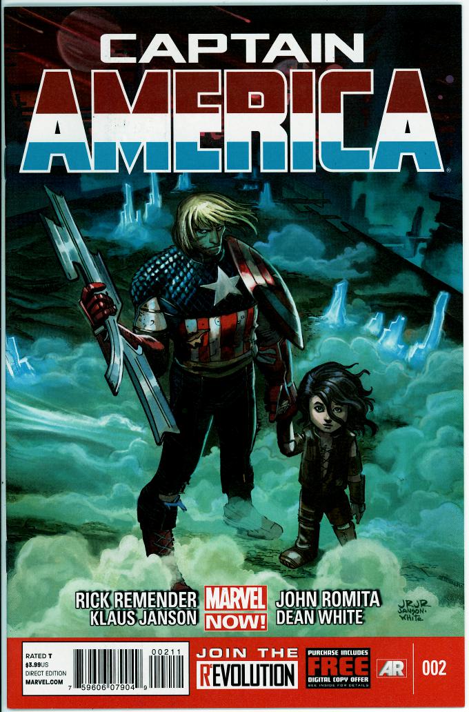 Captain America (7th series) 2 (VF- 7.5)