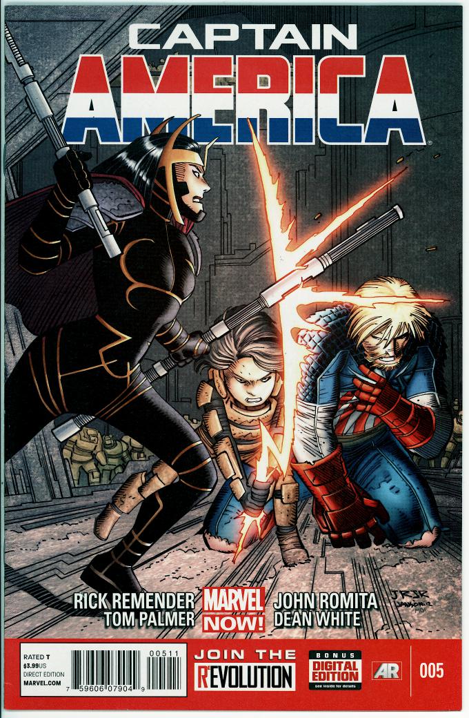 Captain America (7th series) 5 (NM- 9.2)