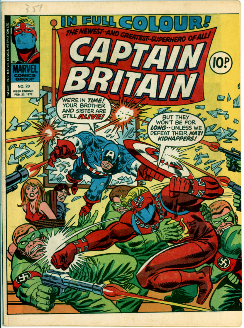 Captain Britain 20 (VF- 7.5)