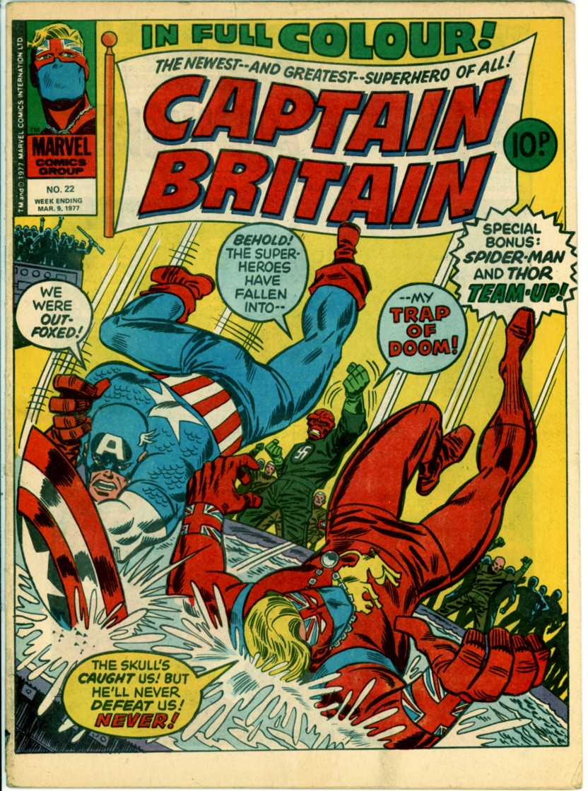 Captain Britain 22 (VG+ 4.5)