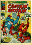 Captain Britain 22 (VG+ 4.5)