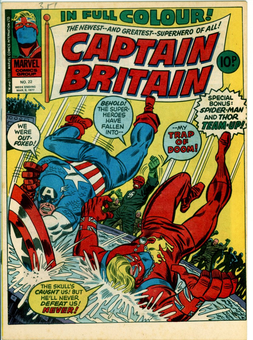 Captain Britain 22 (VF 8.0)