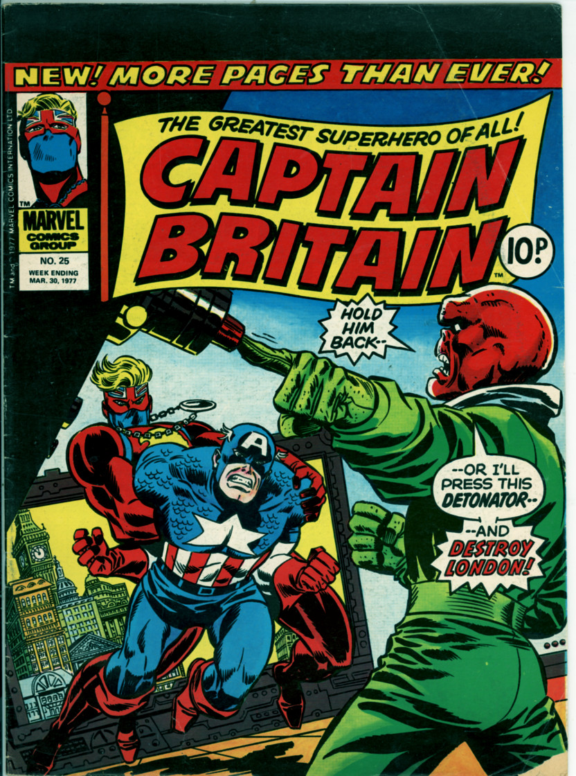 Captain Britain 25 (VG 4.0)