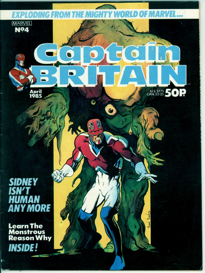 Captain Britain Monthly 4 (VG+ 4.5)