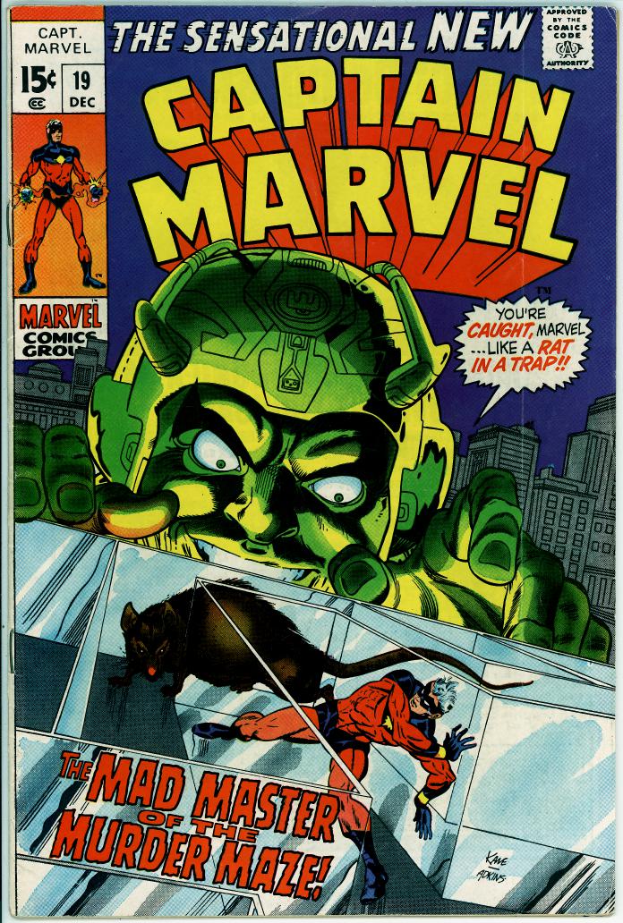 Captain Marvel 19 (VG+ 4.5)