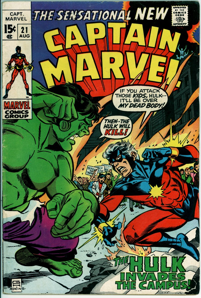 Captain Marvel 21 (VG 4.0)