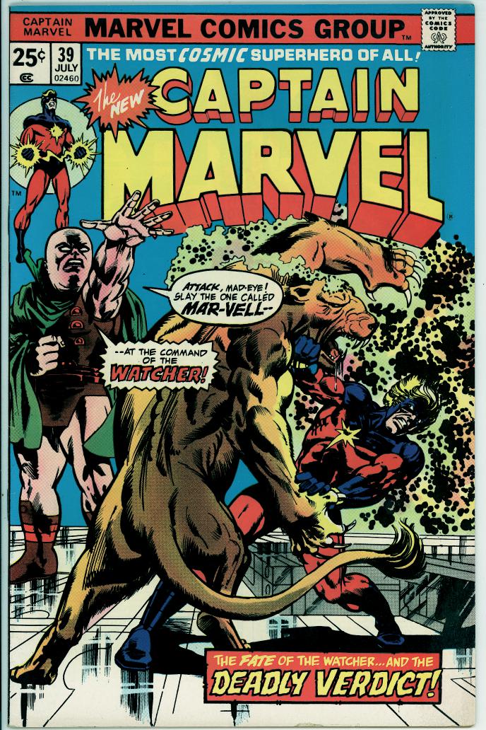 Captain Marvel 39 (VF- 7.5)