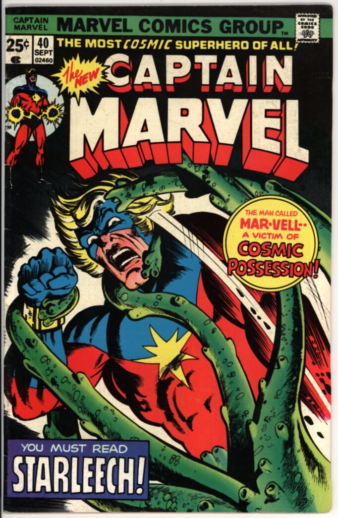 Captain Marvel 40 (VG/FN 5.0)