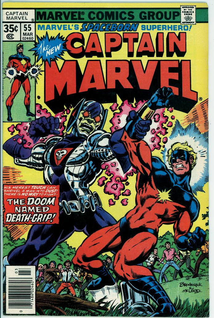 Captain Marvel 55 (VG- 3.5)
