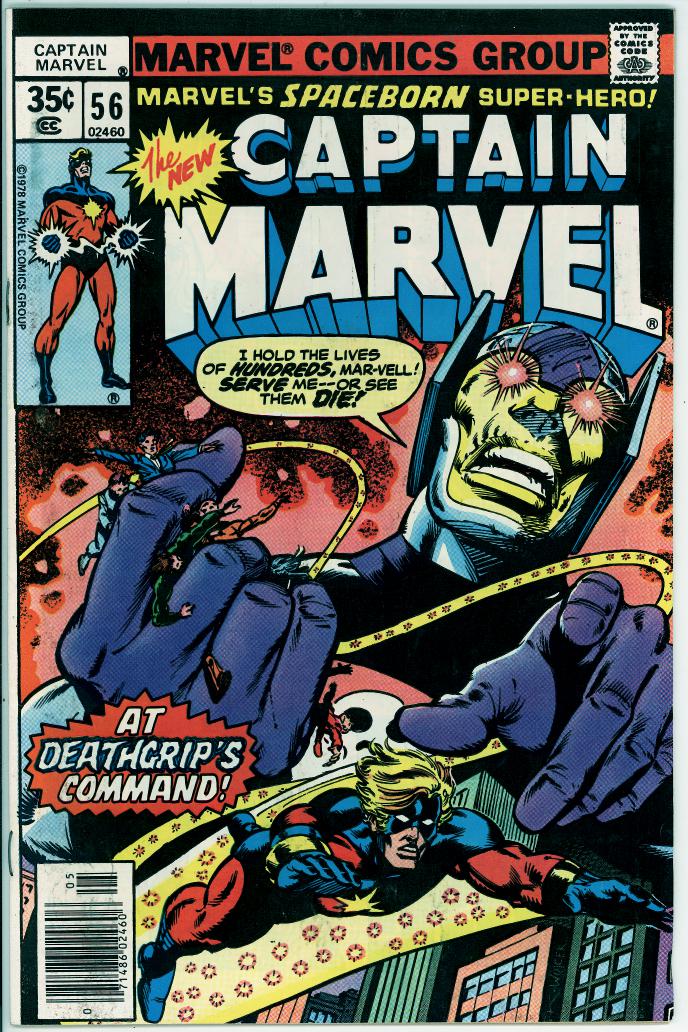 Captain Marvel 56 (VF- 7.5)