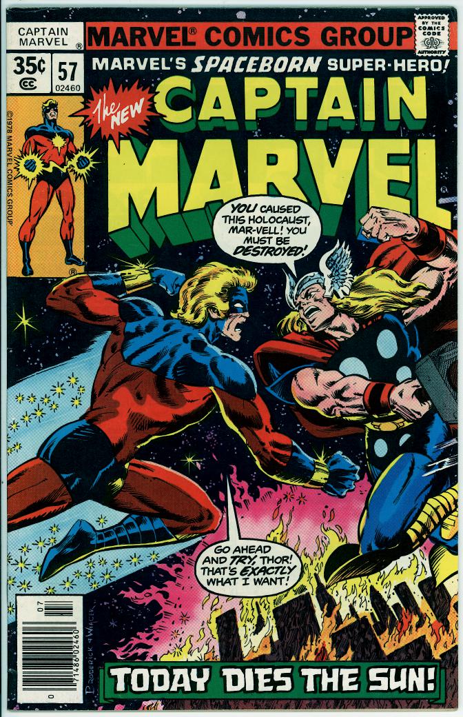 Captain Marvel 57 (FN/VF 7.0)