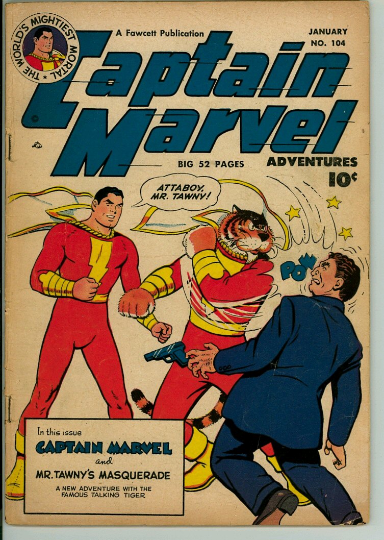 Captain Marvel Adventures 104 (G/VG 3.0)