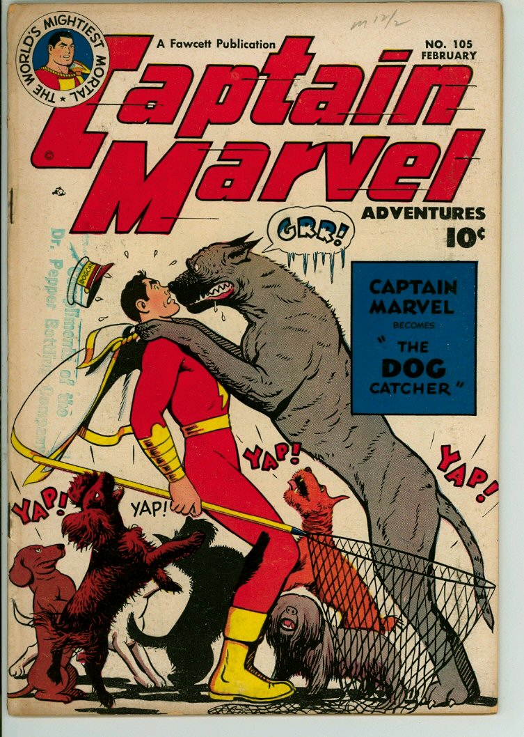 Captain Marvel Adventures 105 (VG 4.0)