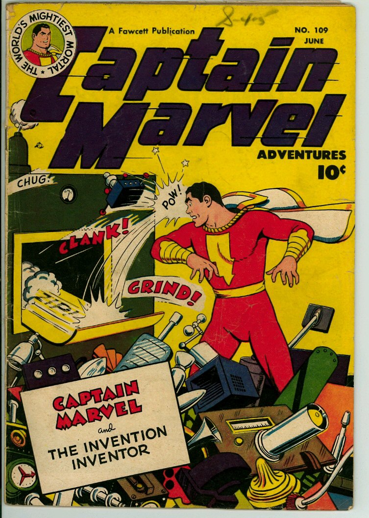 Captain Marvel Adventures 109 (G+ 2.5)