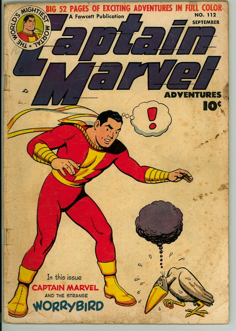 Captain Marvel Adventures 112 (G- 1.8)