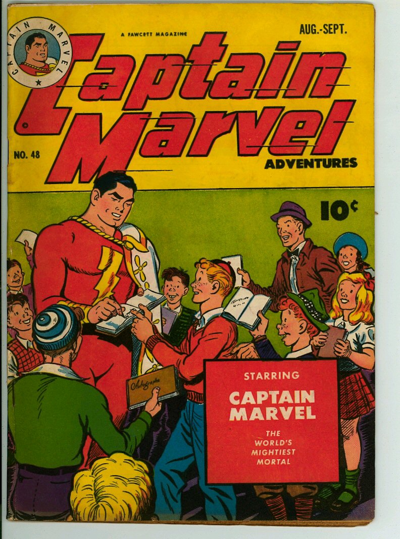 Captain Marvel Adventures 48 (VG 4.0)