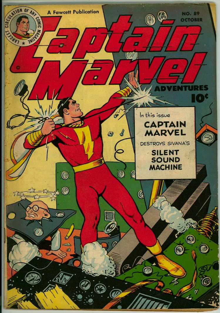 Captain Marvel Adventures 89 (G+ 2.5)