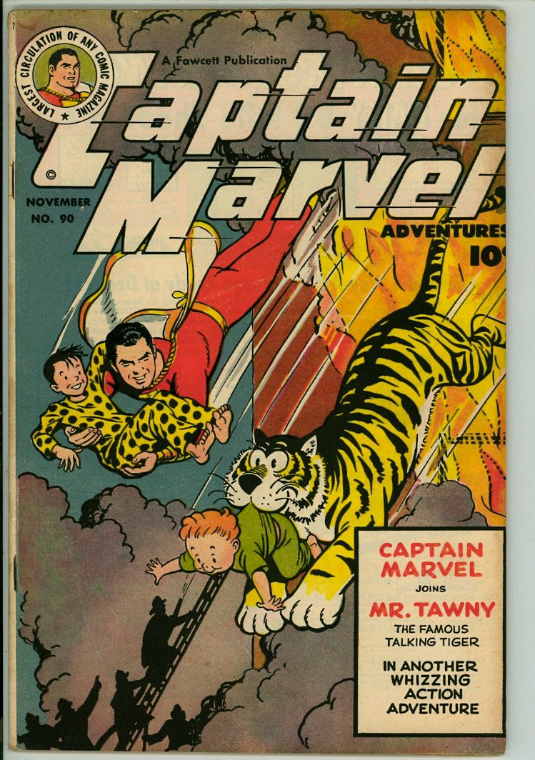 Captain Marvel Adventures 90 (FN- 5.5)