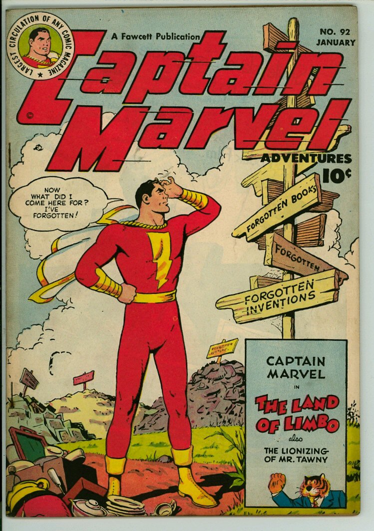 Captain Marvel Adventures 92 (FN- 5.5)